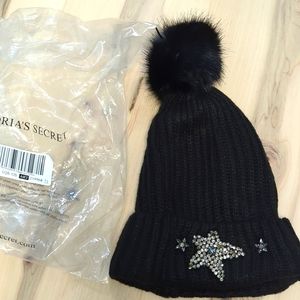 VS snowflake sparkle winter hat
